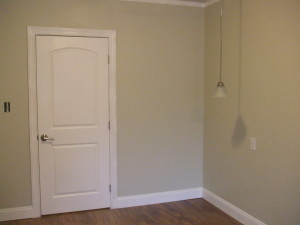 Lodge Room Renovated, before furniture is added.