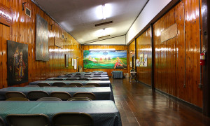 Radha Vrindabanchandra New Vrindaban ISKCON prasadam hall newly renovated.